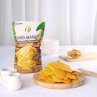 Benefruit มะม่วงอบแห้ง🥭 "ชิ้นใหญ่" เกรดผลไม้ส่งออก สูตรน้ำตาลต่ำ (Dried Mango, Low Sugar) ขนาด 247g. / 812 g.