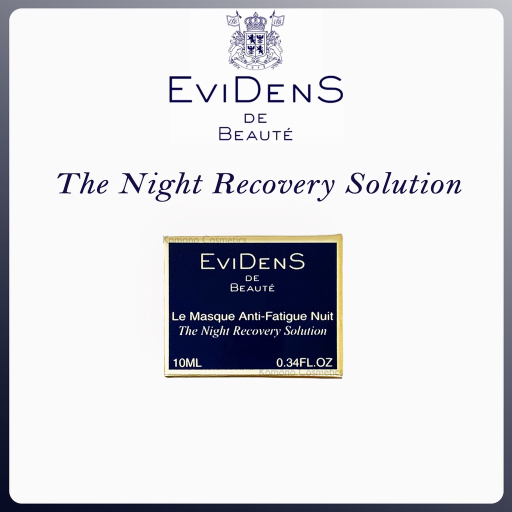 [ของแท้ ส่งไว ราคาดี ] EVIDENS DE BEAUTÉ The Night Recovery Solution 10ml