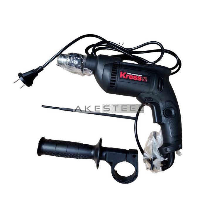 KRESS สว่านไฟฟ้า มีสาย KU120.1 (ระบบเจาะ)13 มม.รับประกันสินค้าแท้
