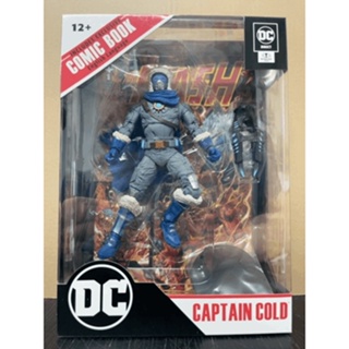 [Ready stock] Mcfarlane  DC DIRECT 7IN FIGURE WITH COMIC THE FLASH WV2 CAPTAIN COLD
