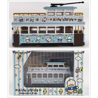 โมเดลรถไฟฮ่องกง Tiny Sanrio Ahiruno Pekkle Sightseeing Tram 1/120 007680