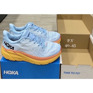 รองเท้าผ้าใบผู้ชาย (37-45)HOKA BONDI 8 รองเท้าผ้าใบรุ่นสินค้าถ่ายรูปจากสินค้าจริงค่ะมีของพร้อมส่งรองเท้ากีฬา🛍💥