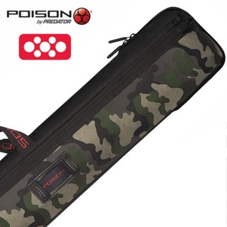 Poison Covert Camo 3x4 Hard Cue Case