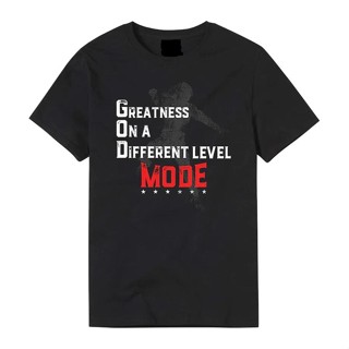 Roman Reigns G.O.D. Mode T-Shirt เสื้อยืด เสื้อมวยปล้ำ เก็บเงินปลายทางได้