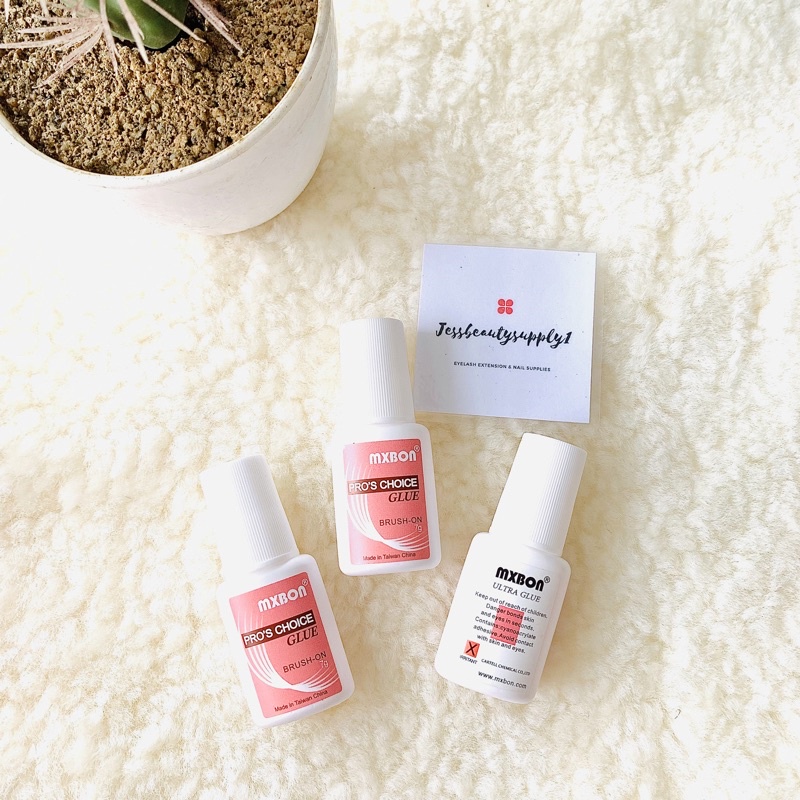 Mxbon กาวติดเล็บปลอม / กาวปลายเล็บ กาวติดเล็บปลอม mxbon