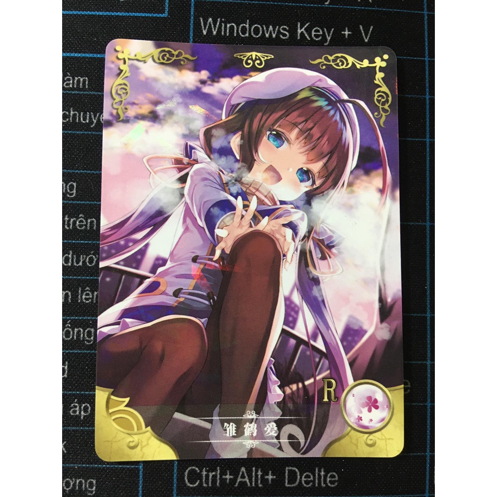 (Rain15) การ์ดตัวละคร Ai Hinatsuru – The Ryunos Work is Never Done NS-02-M02 – R