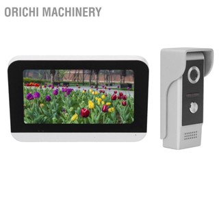 Orichi Machinery ออดประตูอัจฉริยะ ดิจิทัล 1080P Hd Wifi ตรวจจับการเคลื่อนไหว สําหรับบ้าน Eu 100‐240V