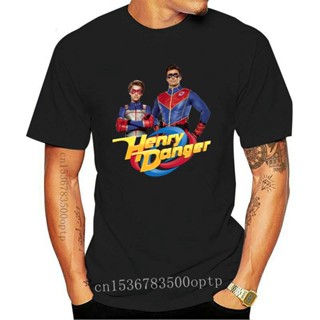 เสื้อยืดผ้าฝ้ายพิมพ์ลายคลาสสิก ขายดี เสื้อยืด พิมพ์ลายกัปตันแมน Henry Danger DOofeh01OKjdip40 สไตล์คลาสสิก สําหรับผู้ใหญ