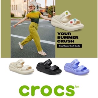 New‼️Crocs Classic Crush Sandal  🐊#รองเท้าเพื่อสุขภาพ #รองเท้าแตะแบบสวม