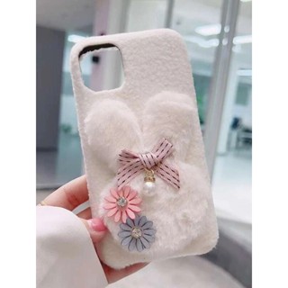 เคสไอโฟน iphone  ผ้าพลัฌ