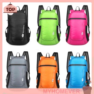 Nylon Foldable Backpack Camping Equipment Folding Bag Travel Daypack for Cycling COD NEW