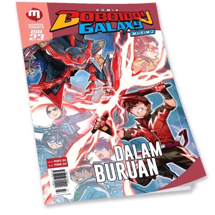 Boboiboy Galaxy Comic Season 2: 23rd Issue "In Hurry"
