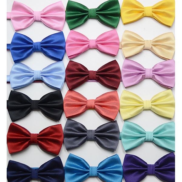 หูกระต่าย โบว์ไท โบว์ 12*6.5cm Men Prom Formal Party Pre Tied Bowtie Tuxedo Necktie Bow Tie Bowknot Accessories Bowtie ราคา ถูกที่สุด ดีลบีเคเค แกลเลอรีภาพที่ 2