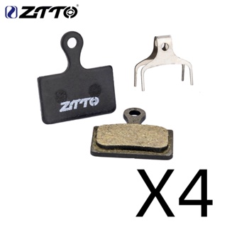 Ztto แผ่นดิสก์เบรกเซรามิค กึ่งโลหะ เสียงเงียบ สําหรับ MTB M8020 M6100 mt200 Guide Code E9 DB ER MT6 MT4 4 คู่