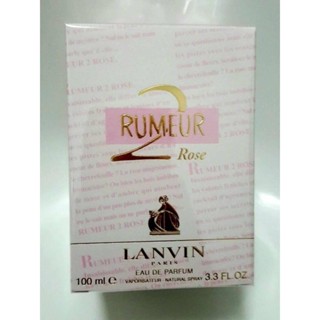 💕💕💕 Special 💕💕💕 งานห้างพร้อมส่ง Lanvin Rumeur 2 Rose EDP 100ml • เทส 1499฿ ค่าส่ง 65฿ • ซีล 1,799฿ ค่าส่ง 65฿  น้ำหอมที่