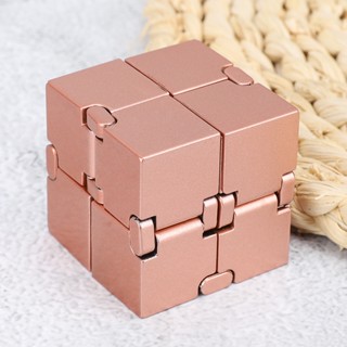 Enjoy Beauty Creative Decompression Cubic Solid Toy + Steel Ball Desk Accessory Compact Fashionable