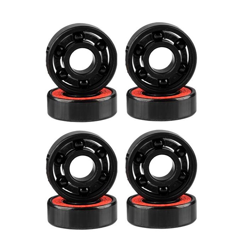 8Pcs Ceramic Bearings High Speed Wear Resistant for Skate Skateboard Wheel