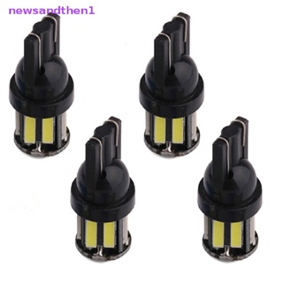 Newsandthen1 4 ชิ้น T10 7020 10smd LED ลิ่ม เปลี่ยน ย้อนกลับ เครื่องดนตรี แผงหลอดไฟ หลอดไฟดี