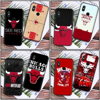 เคสโทรศัพท์มือถือแบบนิ่ม ลายโลโก้ chicago bulls สําหรับ Redmi Note 9T 9S 9 Pro Max 11 4G 7TIC