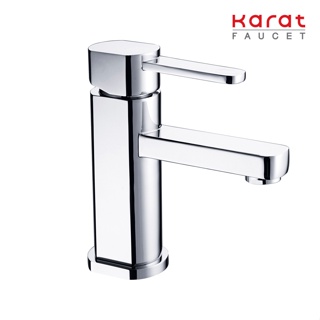 Karat Faucet ก๊อกเดี่ยวอ่างล้างหน้าแบบก้านโยก (ไม่มีป๊อบอัพ) รุ่น KF-20-610-50