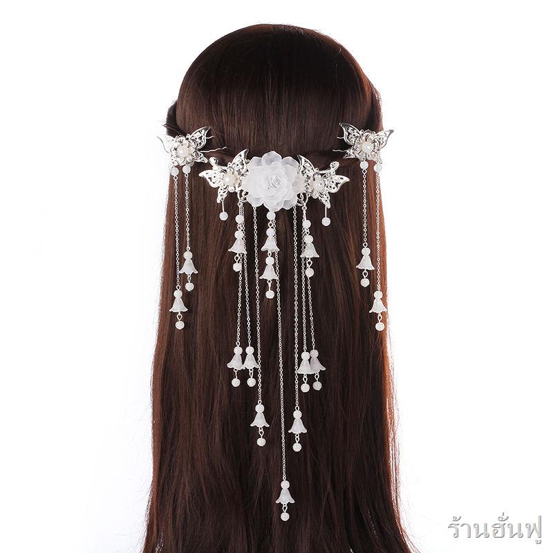 ลม hairpin ชุดเครื่องแต่งกายอุปกรณ์เสริมผมพู่ขั้นตอนเขย่า Hanfu หัวอุปกรณ์เสริมชุด super fairy คลาสสิก dance