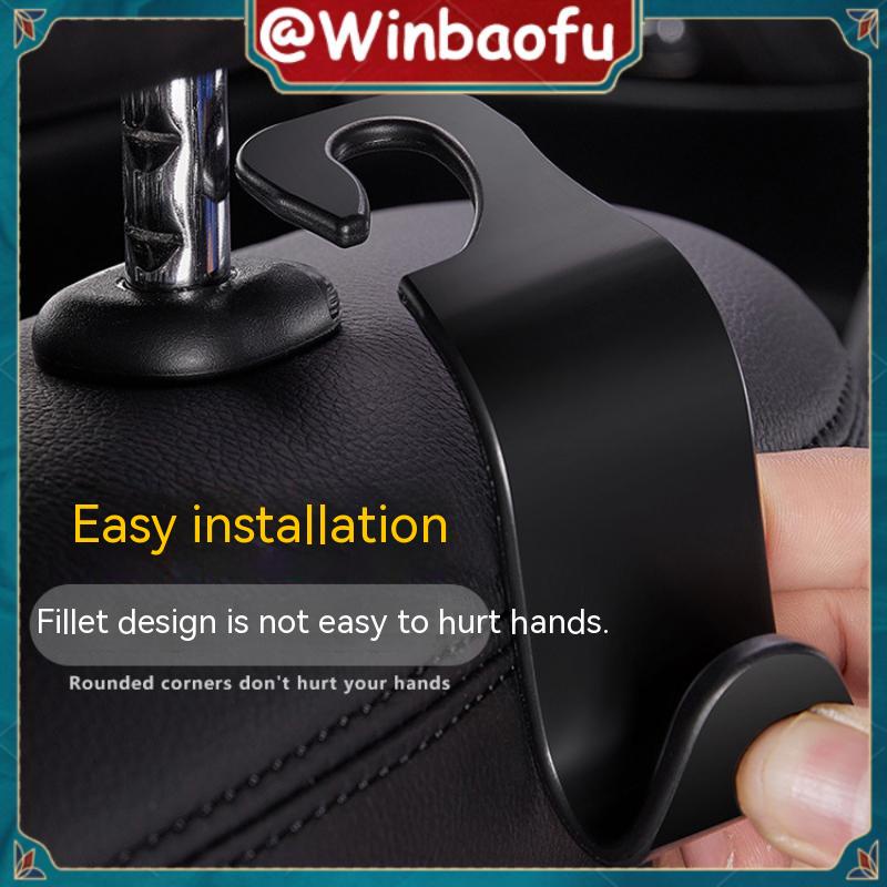มัลติฟังก์ชั่ซ่อนตะขอรถที่นั่งสร้างสรรค์ภายในรถตะขอรถตะขอที่นั่งกลับตะขอ - รูปที่ 2