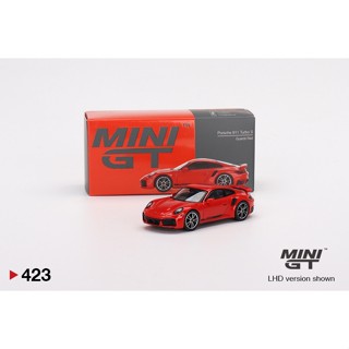 Mini GT No. 423 Porsche 911 Turbo S Guards Red