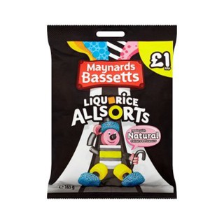 Liquorice allsorts 190g - Maynards