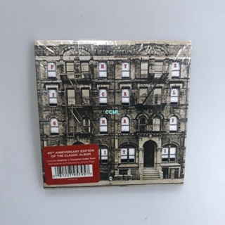 ใหม่ แผ่น Cd ซีลกราฟฟิติ Zeppelin Physical Graffiti มีไฟ Led 2 แผ่น