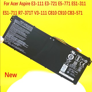 New AC14B8K  For Acer Aspire E3-111 E3-721 E5-771 ES1-311 ES1-711 R7-371T V3-111 C810 C910 CB3-571 Laptop Battery