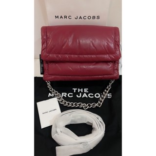 พร้อมส่ง 🔥SALE 8799🔥ถูกเฟร่อออ งาน Shop รุ่นใหม่ล่าสุด สายโซ่ MARC JACOBS The Pillow Bag เรียบหรู มีสายยาว สะพาย Crossb