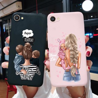 Vivo y55 y55a y55l y55s 1603 1610 เคส Super Mom Bbay แฟชั่น เด็กผู้หญิง TPU ซิลิโคนนิ่ม ป้องกัน เคสโทรศัพท์