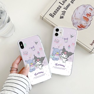 kuromi เคสไอโฟน 8พลัส cartoon iPhone 14 13 12 11 promax case เคสโทรศัพท์ 7 8 Plus Se2020 เคส X Xr Xs Max cover