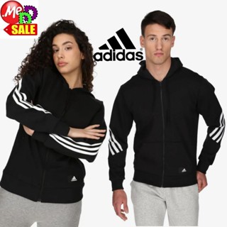 Adidas - ใหม่ เสื้อแจ็คเก็ตฮู้ด 3-STRIPES HOODIE JACKET GC6941 FR5113 GM6449 GM6450 GL0339 EK4543 H51143 GR4086