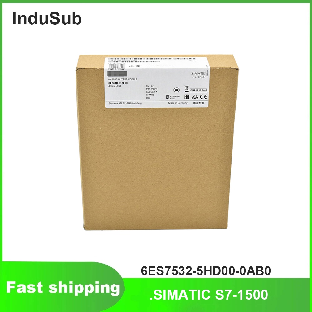 SZ 6ES7532-5HD00-0AB0 6ES75325HD000AB0 SIMATIC S7-1500 เอาต์พุตอะนาล็อกโมดูลใหม่