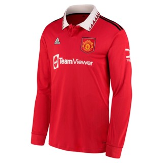 Manchester United Home Shirt 2022-23 - Long Sleeve