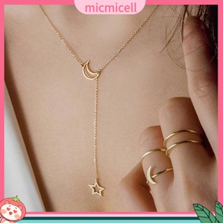 (micmicell) จี้สร้อยคอโชคเกอร์เครื่องประดับสตรี