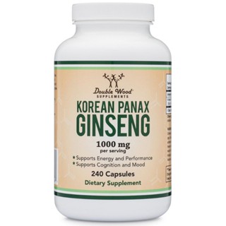 Double wood - Korean Panax Ginseng 9(240 x 500 mg capsules)