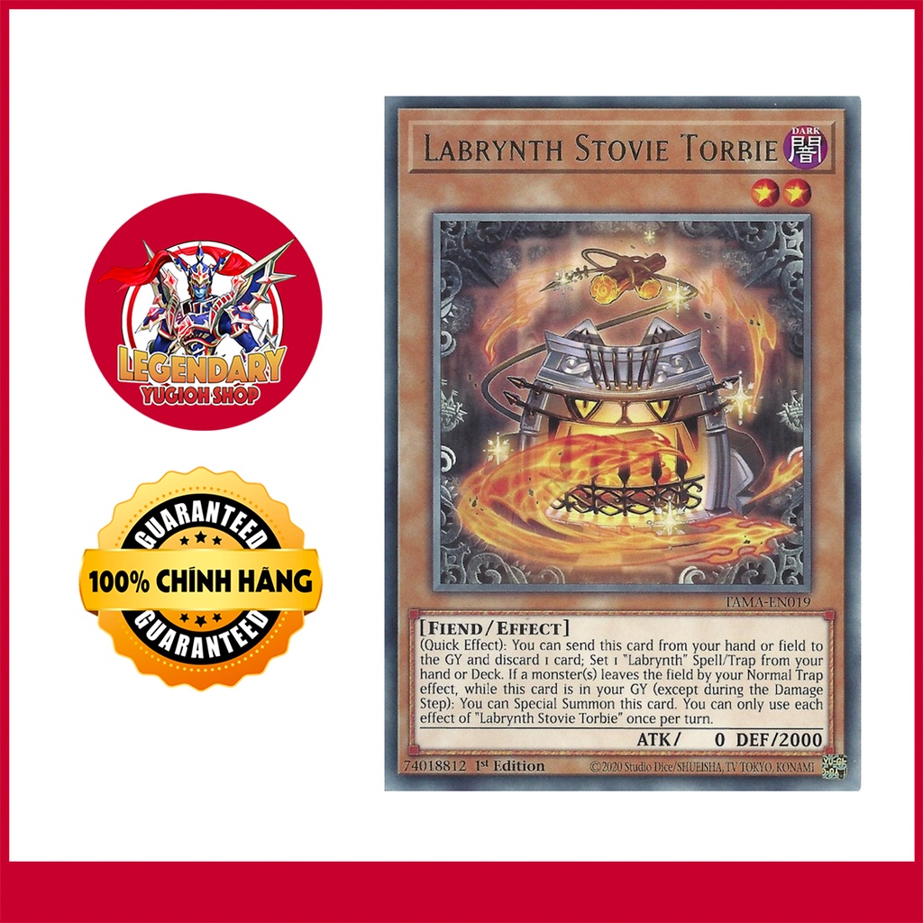 [การ์ด Yugioh ดั้งเดิม] Labrynth Stovie Torbie