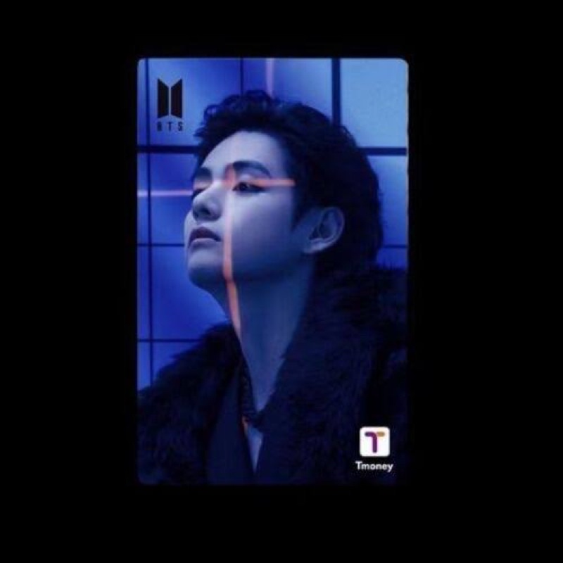 📌พร้อมส่ง T-money BTS Proof รุ่น V บัตรเติมเงินเกาหลี