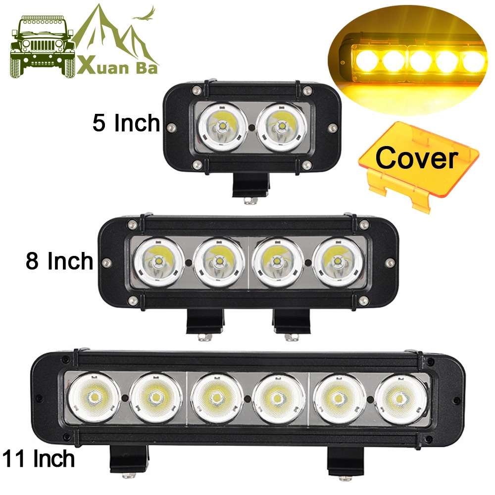 5'' 20W 8'' 40W 11'' 60W Led Work Light Bar Spot Flood Combo Beams Boat Moto Uaz ATV 4x4 Truck O
