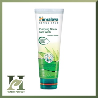 Himalaya Purifying Neem Face Wash 100ml หิมาลายา เจลล้างหน้า สูตรลดการสะสมแบคทีเรีย ลดสิว และควบคุมความมัน