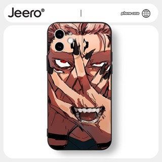 Jeero เคสไอโฟน เคสซิลิโคนนุ่มกันกระแทกการ์ตูนอนิเมะตลก เคสโทรศัพท์ Compatible for iPhone 14 13 12 11 Pro Max SE 2020 X XR XS 8 7 ip 6S 6 Plus HFF1739