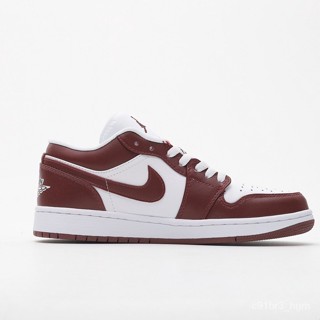 Nike Air Jordan 1 LOW aj1 รองเท้าผ้าใบลำลองสำหรับบุรุษและสตรี