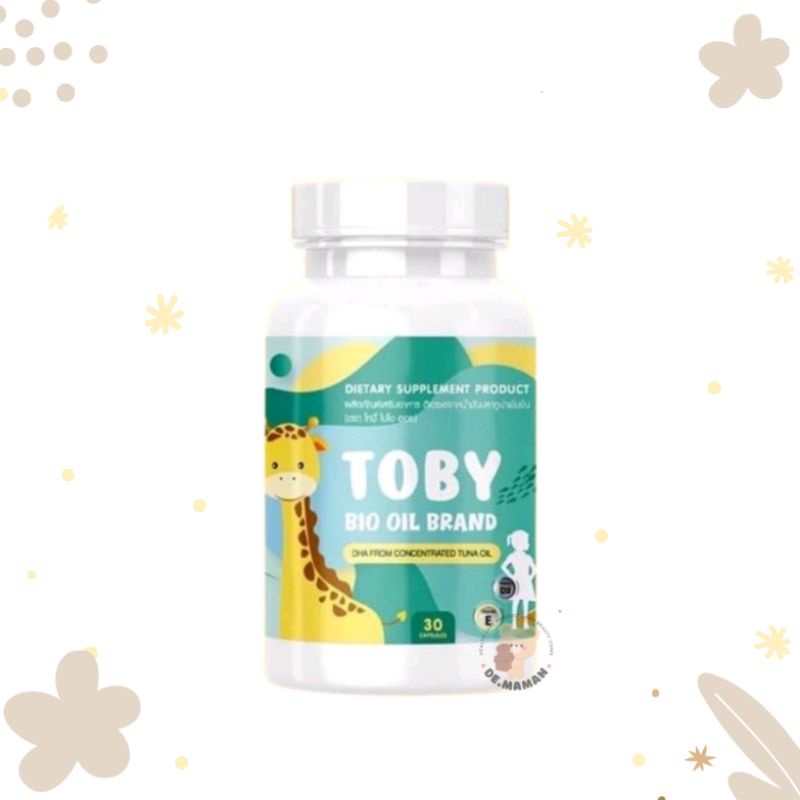 Bio Oil Toby ด้วย DHA เข้มข้นสูง 490 มิลลิกรัม ราคา ถูกที่สุด ดีลบีเคเค แกลเลอรีภาพที่ 4