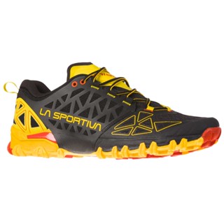 LA SPORTIVA BUSHIDO II MEN BLACK/YELLOW - รองเท้าวิ่งเทรลผู้ชาย