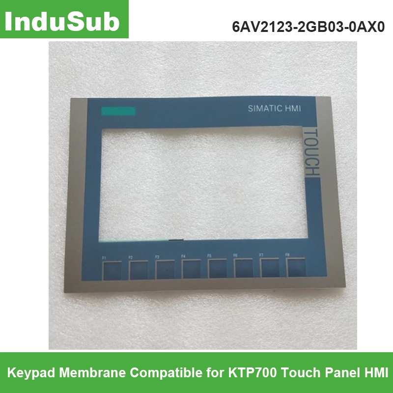 SZ ปุ่มกด 6AV2123-2GB03-0AX0 KTP700 แผงสัมผัสสําหรับ 6AV2 123-2GB03-0AX0 พร้อมปุ่มกดเมมเบรน