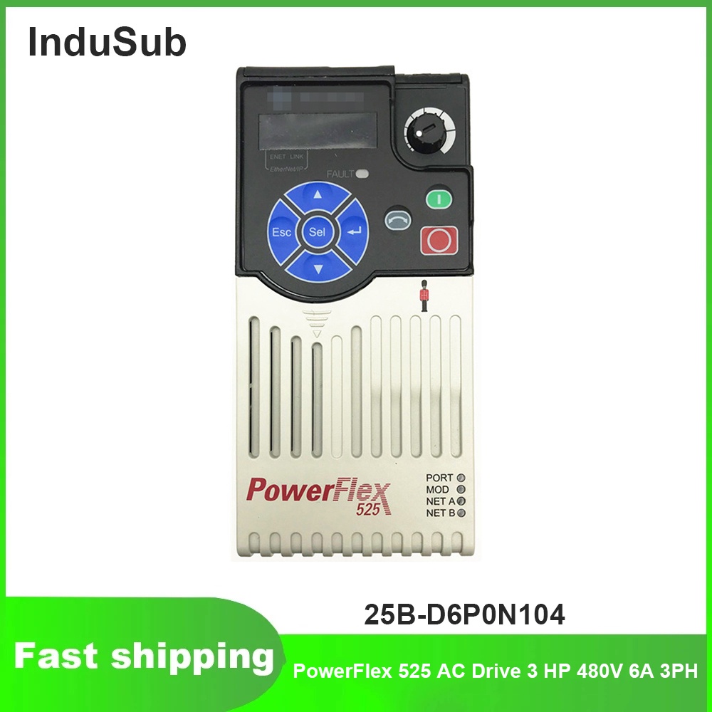 25B-D6P0N104 PowerFlex 525 AC Drive 3 HP 480V 6A 3PH 25BD6P0N104 ใหม่