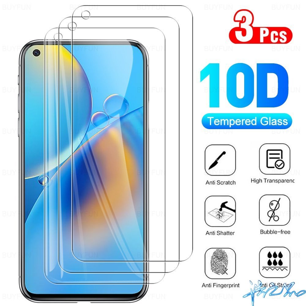 ซื้อ 2 แถม 1 ฟิล์มกระจกนิรภัยใส HD 9H คุณภาพสูง สําหรับ Huawei Y6P Y7 Y6 Y9 Prime Pro 2019 Y9S Y7A H