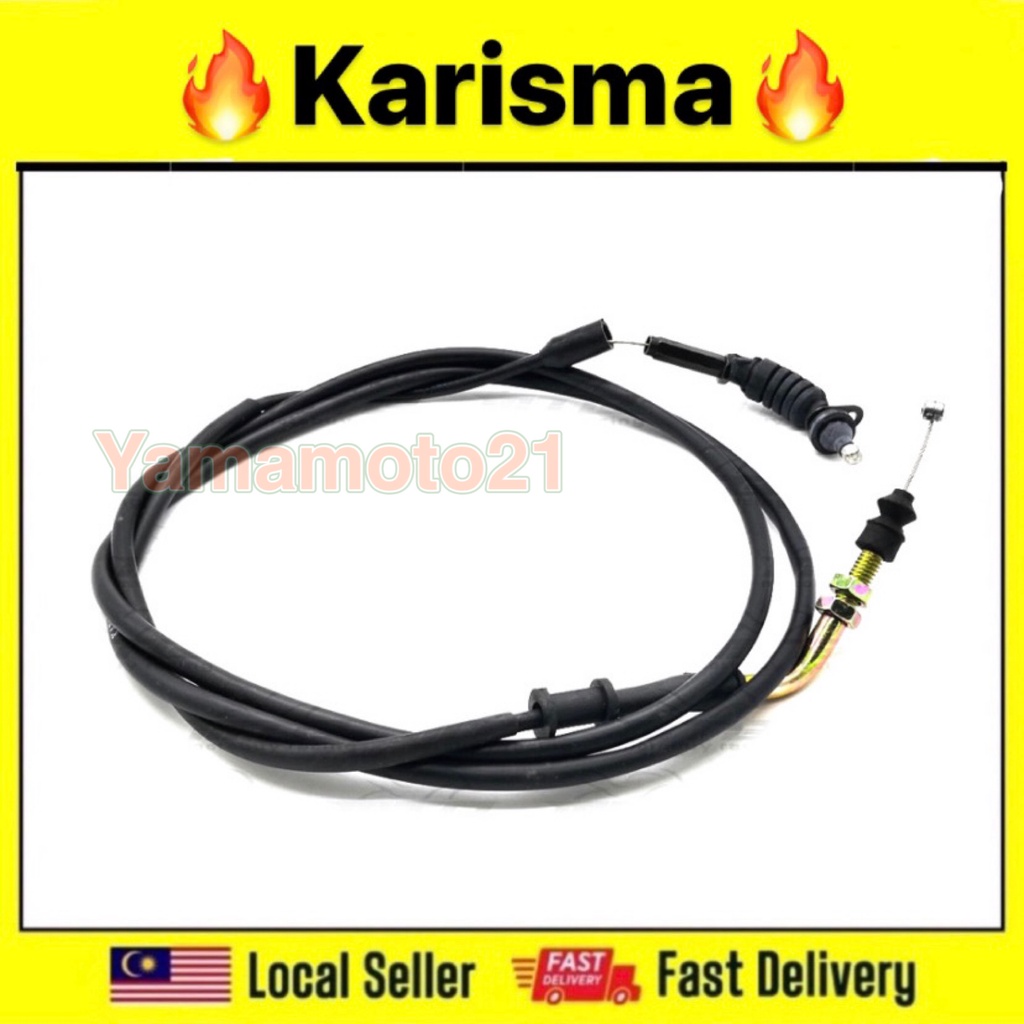 MODENAS KARISMA SN 125 SN125 KARISMA125 สายคันเร่ง THROTLE TROTEL TROTLE TALI MINYAK CABLE CABEL KAB